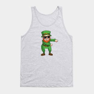 Flossing Leprechaun Tank Top